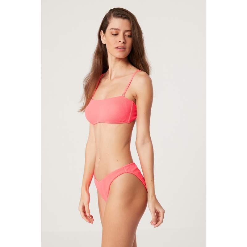 My Hand is Self-Textured Strapless Bikini My Hand is Self-Textured Strapless Bikini