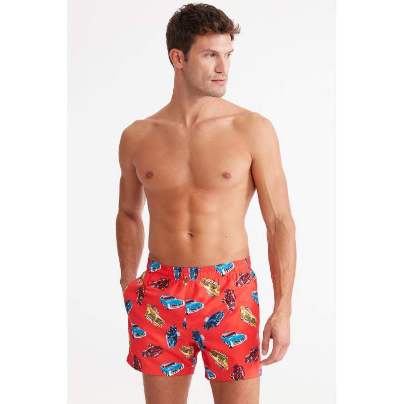 Chevrolet Car Pattern Shorts