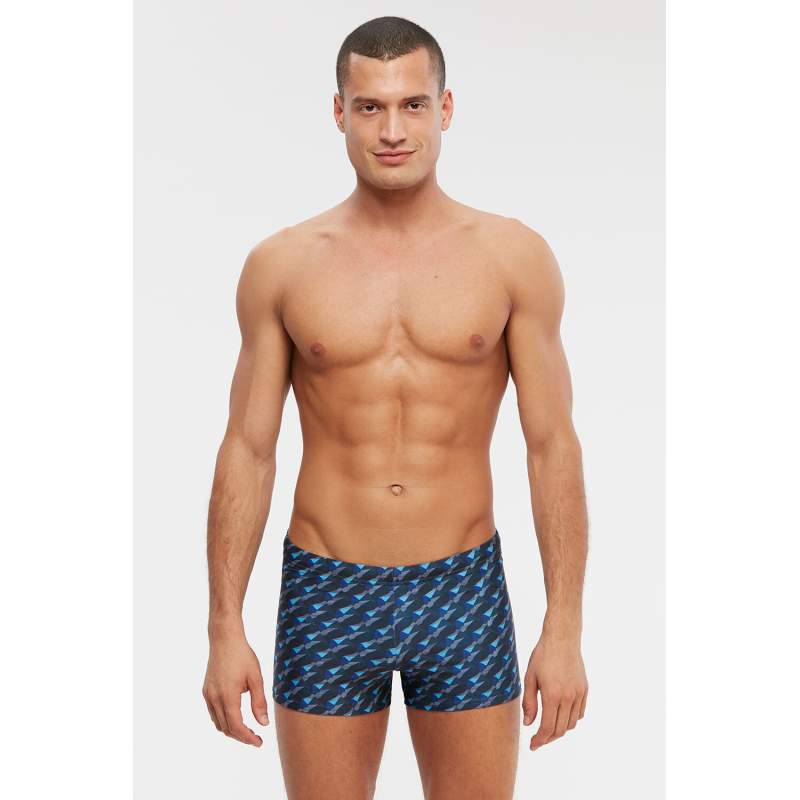 Delta Sail Pattern Swimwear Shorts