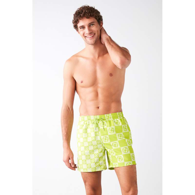 Band ÇArc Patterned Shorts