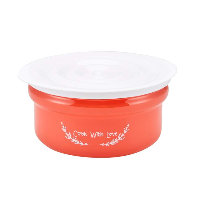 Cookplus With Love Coral Glass Storage Container