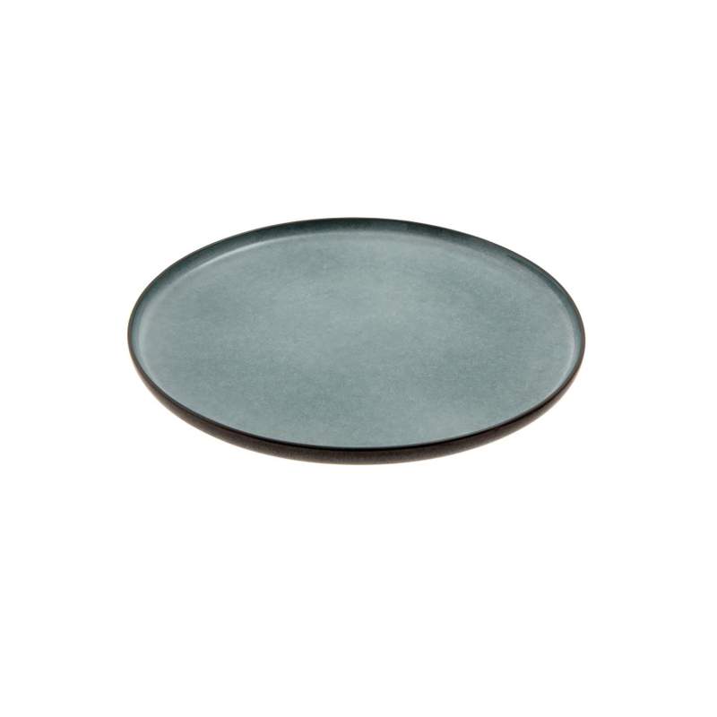 Jumbo Twin Blue Flat Plate 21 cm