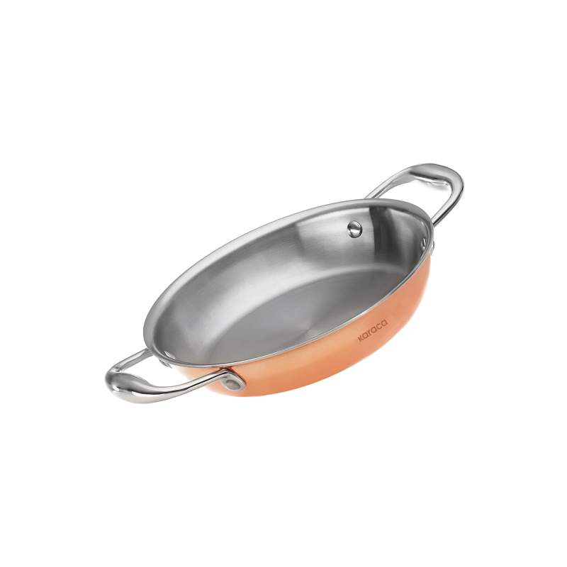 Karaca 3Ply Power Steel Copper Plate 20 cm 1 Lt