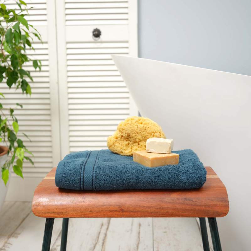 Karaca Home Daily Soft 100% Cotton Bath Towel 70x140 cm Dark Petrol Karaca Home Daily Soft 100% Cotton Bath Towel 70x140 cm Dark Petrol