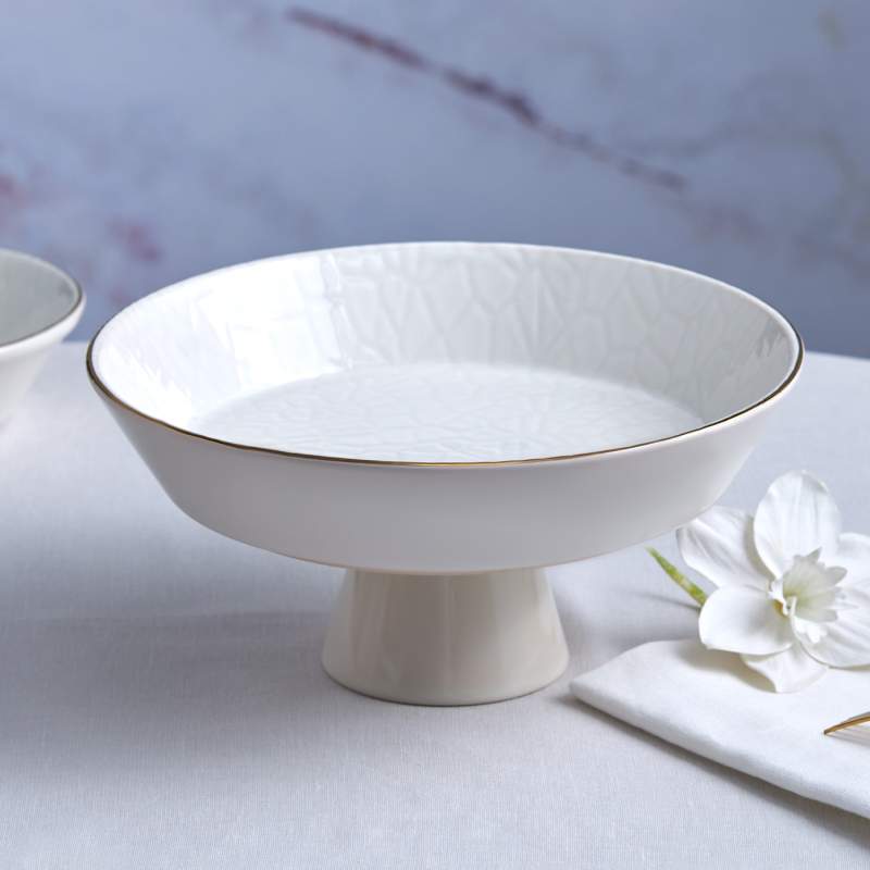 Karaca Calvin Footed Bowl 24 cm