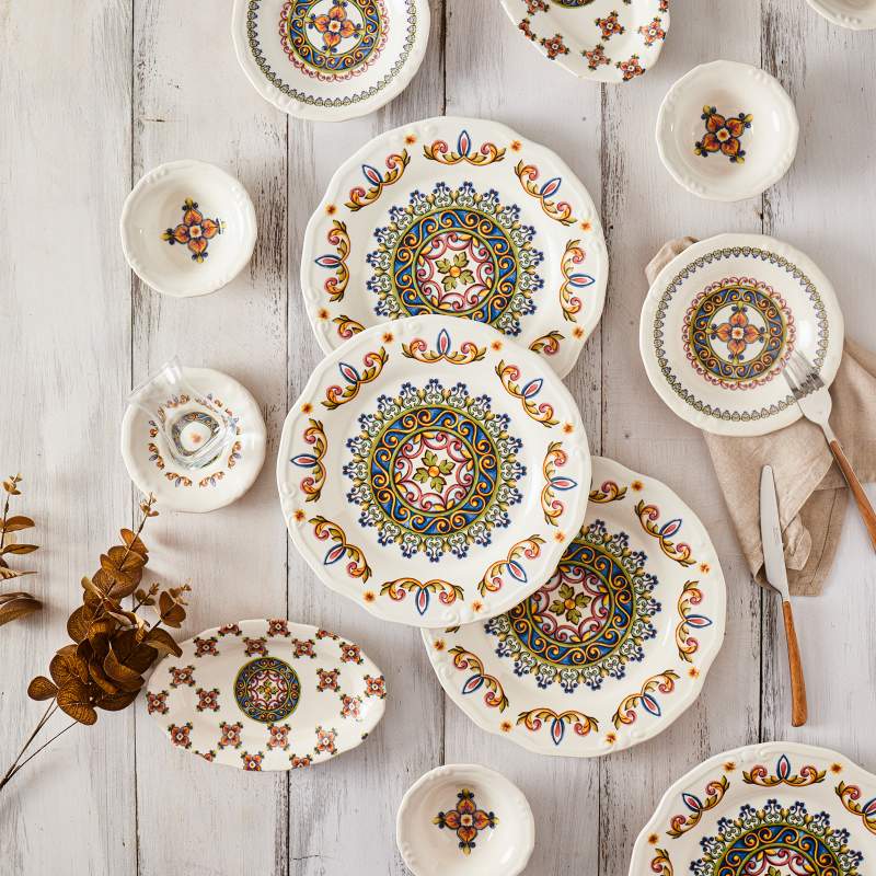 Karaca Chart 26 Pieces 6 Person Breakfast Set