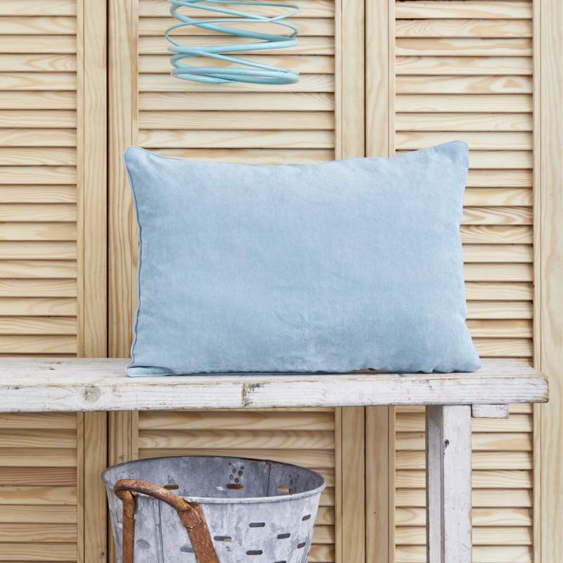 Karaca Home Dream Plain Blue Filled Pillow 30x50 cm Karaca Home Dream Plain Blue Filled Pillow 30x50 cm