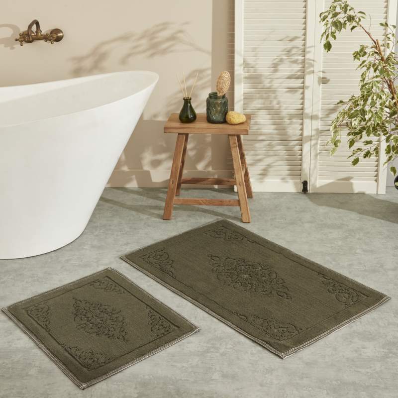 Karaca Home Milly Doormat Set 60x100 cm 50x60 cm