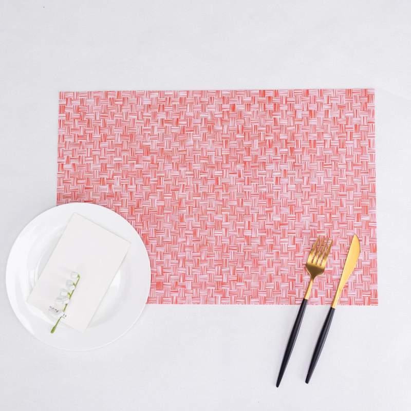 Karaca Home Baldwin Pink Placemat Set of 2 Karaca Home Baldwin Pink Placemat Set of 2