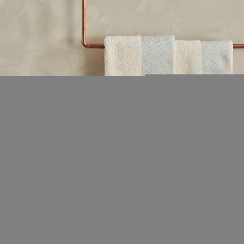 Karaca Home Edna 4 Pcs Bath/Head Towel Hammam Set Offwhite Mint