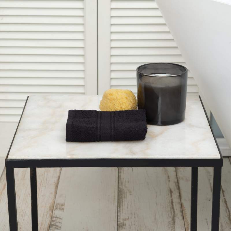 Karaca Home Daily Soft Black 100% Cotton Hand Towel 30x50 cm