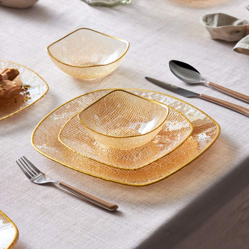 Karaca Goya Cream 18 Pieces 6 Person Dinnerware