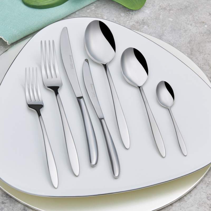 Karaca Athena Elegance 316+ 84 Pieces Cutlery Set for 12 Persons