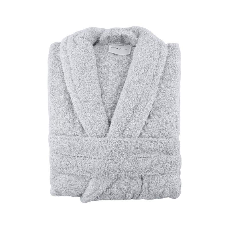 Karaca Home Back To Basic Light Blue Bathrobe L/XL Karaca Home Back To Basic Light Blue Bathrobe L/XL