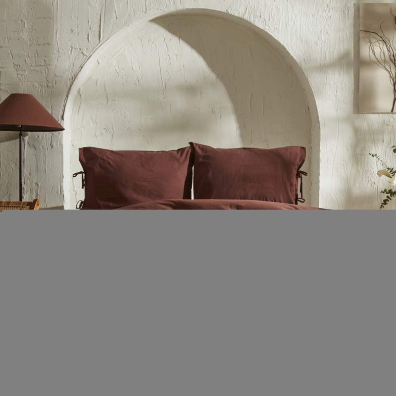 Karaca Home 4 Element Ateş Double Knitwear Blanket Dark Brown