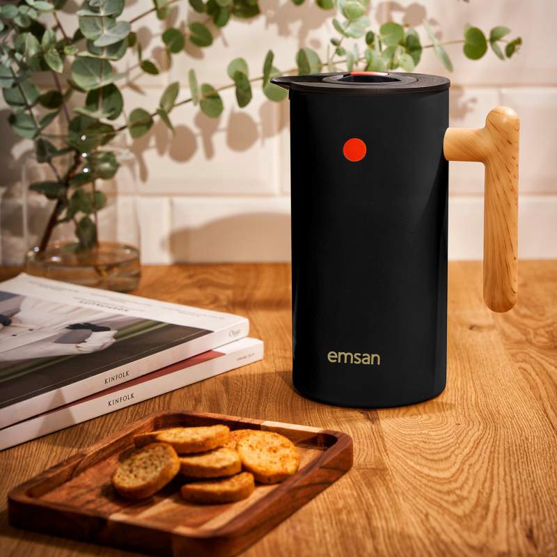 Emsan Radiant Black Thermos 1100 ml