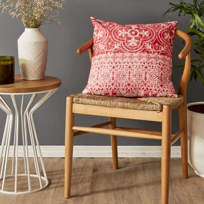 Karaca Home Dallias Printed Cushion 45x45 cm Orange