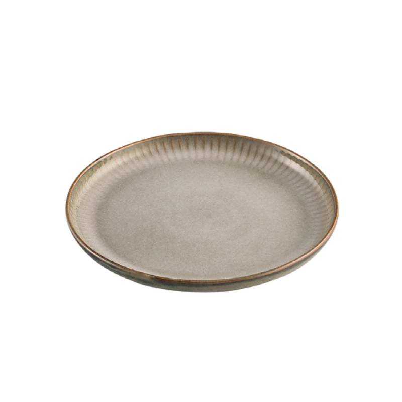 Jumbo Efes Gray Flat Plate 28 cm