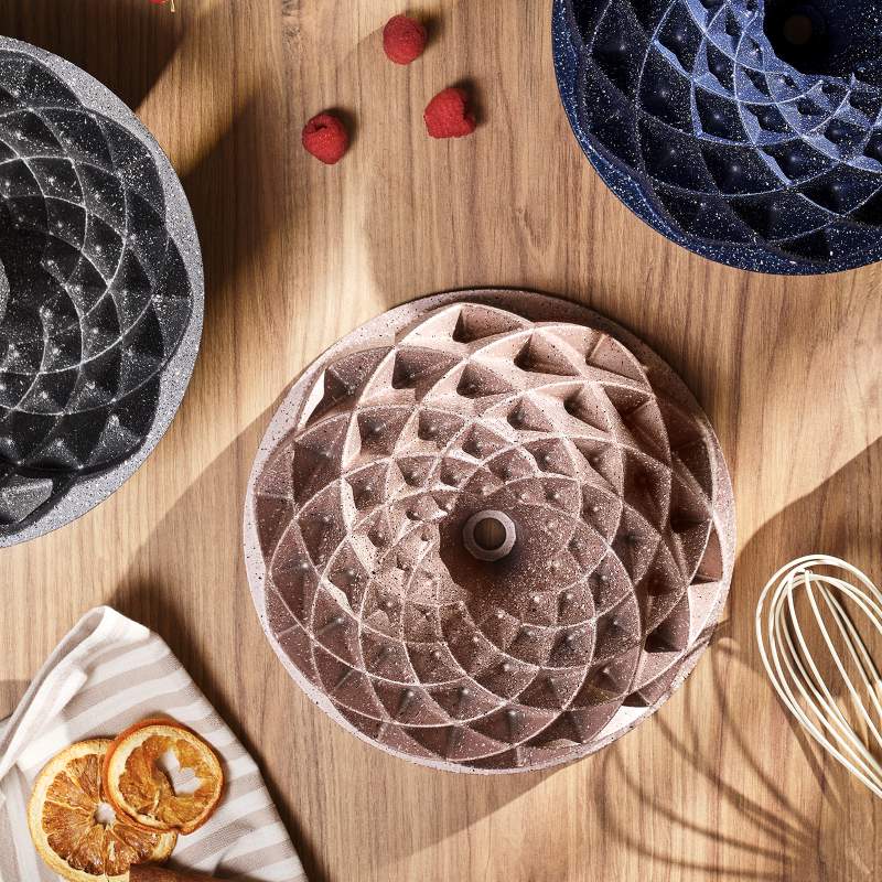 Emsan Malaga Cake Mold Rosegold