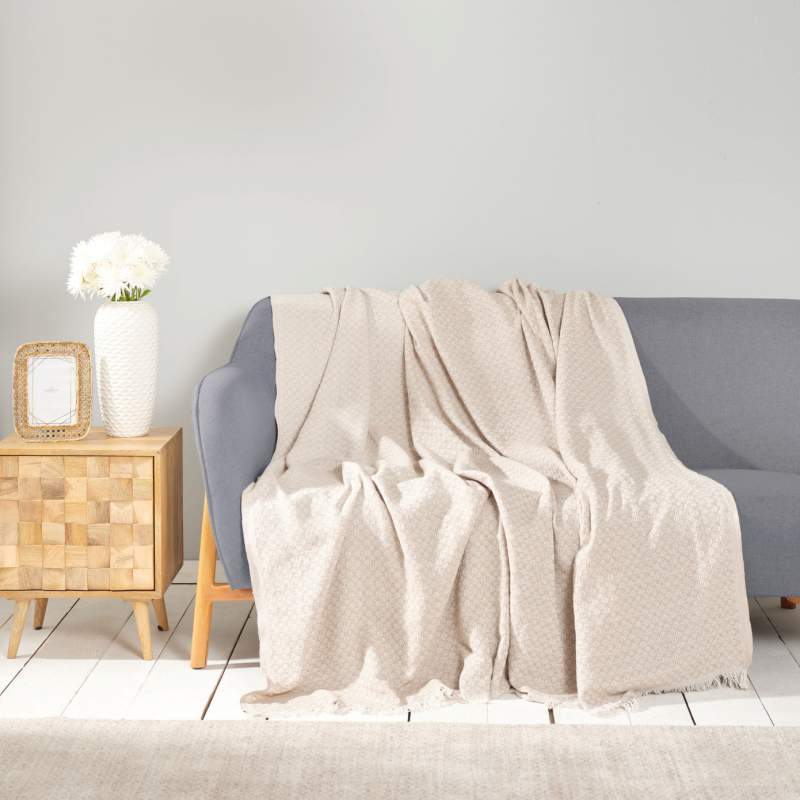 Karaca Home Bety Beige Sofa Cover 170 cm x 210 cm