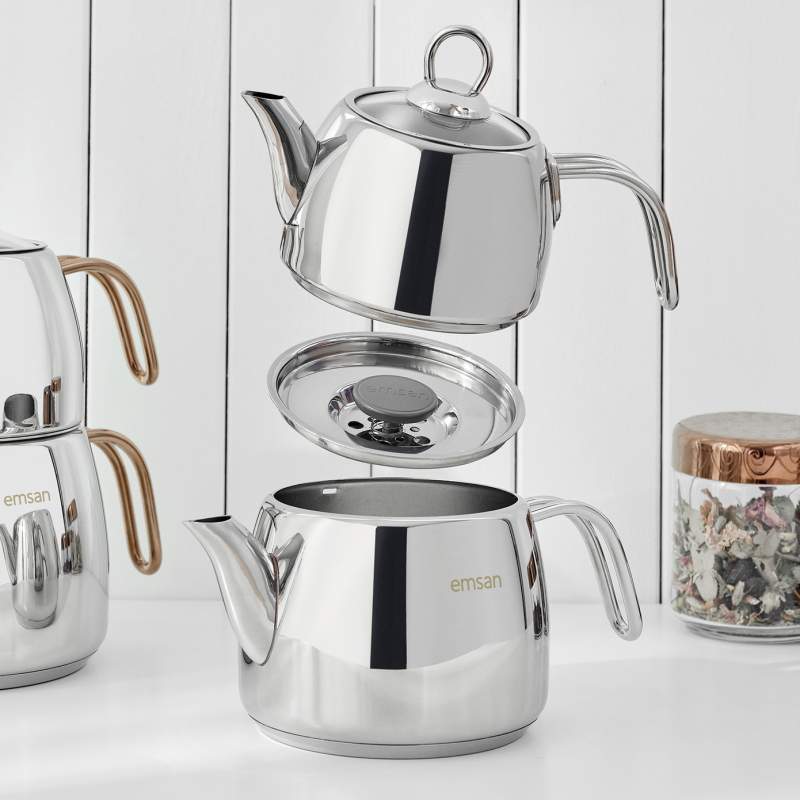 Emsan Soft Midi Induction Based Teapot Set