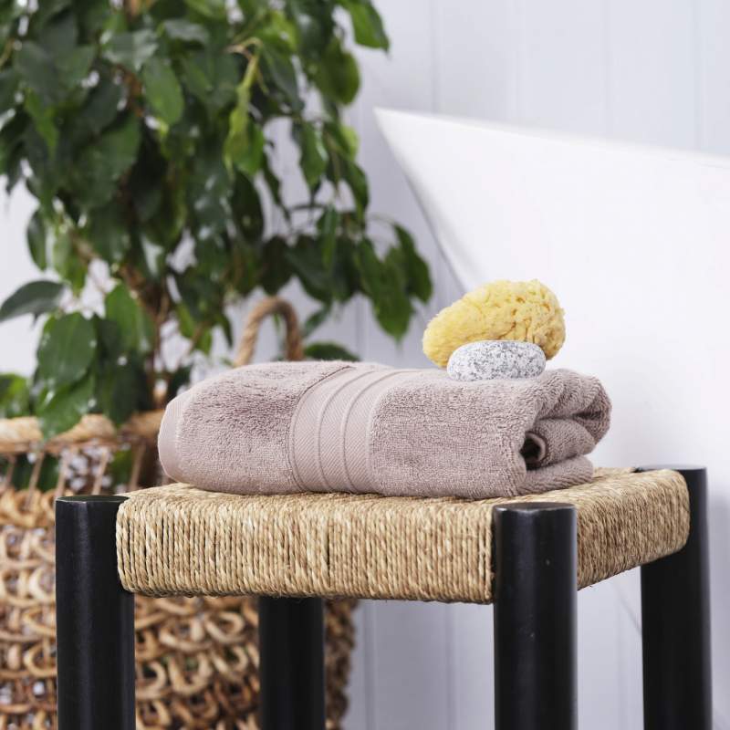 Karaca Home Aquasoft 100% Cotton Face Towel 50 cm x 90 cm Stone Karaca Home Aquasoft 100% Cotton Face Towel 50 cm x 90 cm Stone