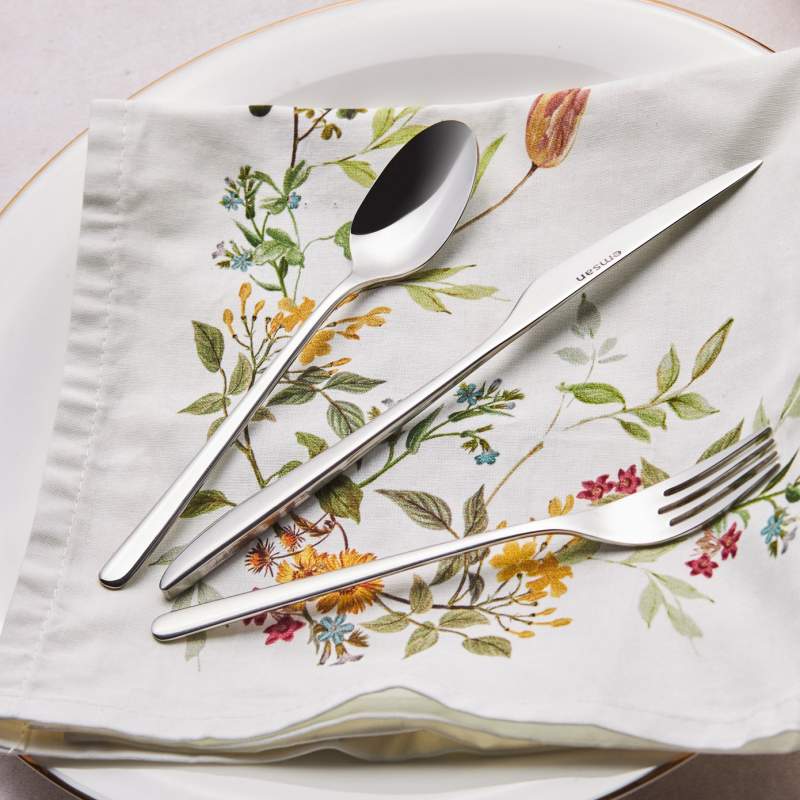 Emsan Bello 18 Pieces 6 Person Dessert Cutlery Set