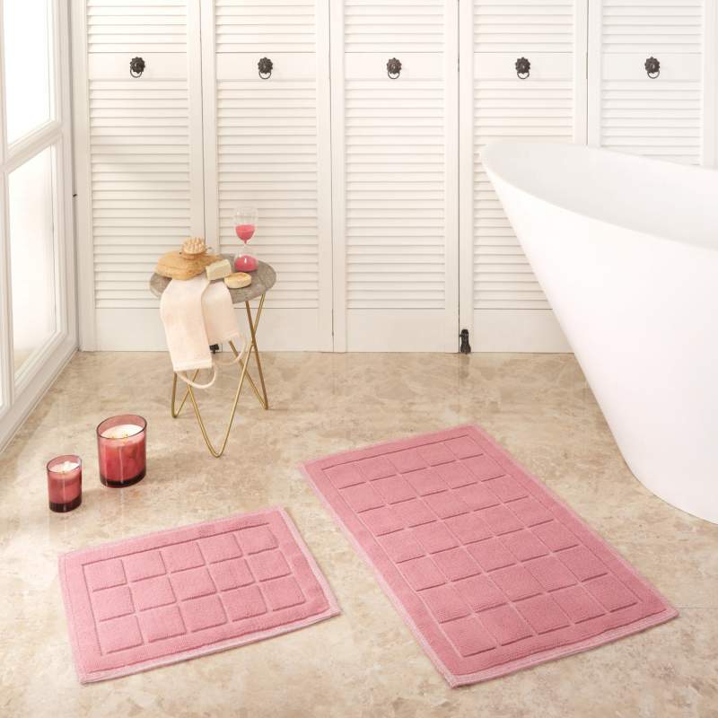 Karaca Home Kelly Quatre Plum Mat Set Karaca Home Kelly Quatre Plum Mat Set