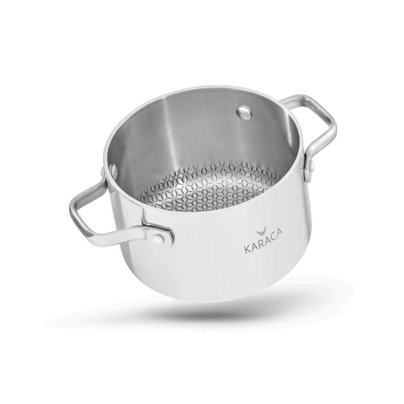 Karaca 3Ply Power Steel Honeycomb Mini Cooker 10 cm