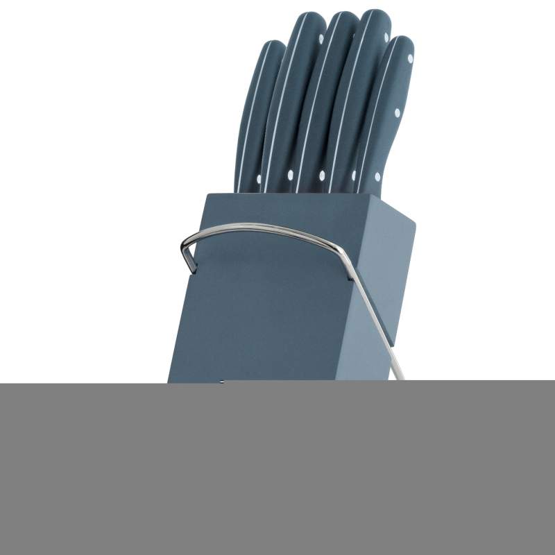 Emsan New Mia Sapphire 6 Piece Knife Set