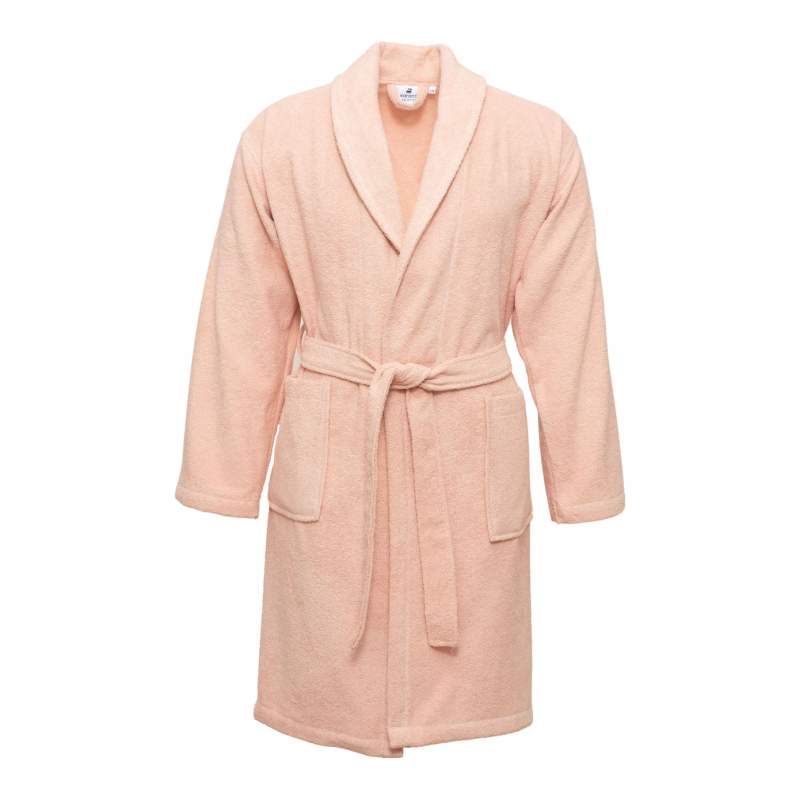 Karaca Home Istanbul Regular 100% Cotton Bathrobe SM Powder Karaca Home Istanbul Regular 100% Cotton Bathrobe SM Powder