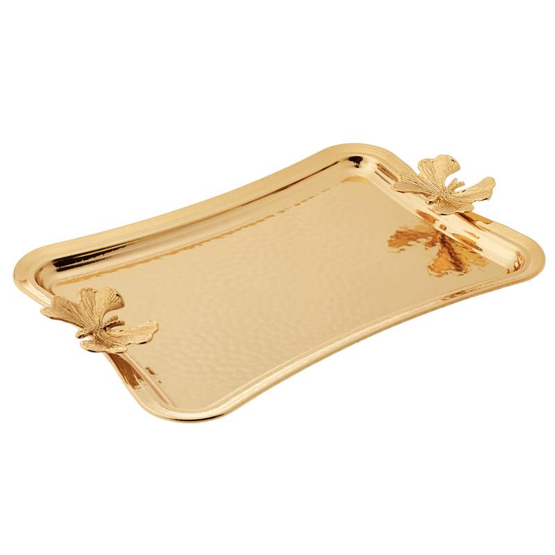 Emsan Butterfly Tray Gold