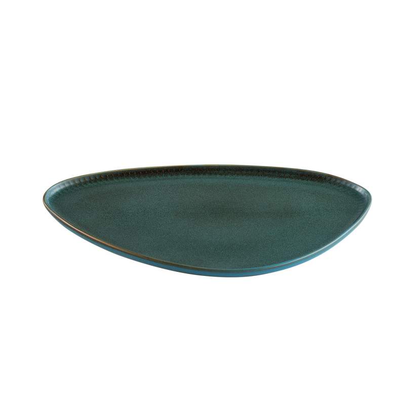 Jumbo Efes Turquoise Boat Plate 26 cm