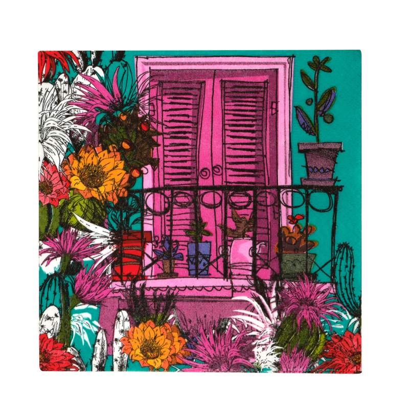 Karaca Home Balcony Paper Napkin 20 pcs 33x33 cm Karaca Home Balcony Paper Napkin 20 pcs 33x33 cm