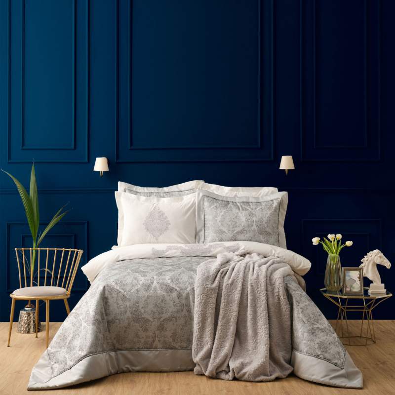 Karaca Home Pandora Silver 8 Piece Dowery Set Karaca Home Pandora Silver 8 Piece Dowery Set