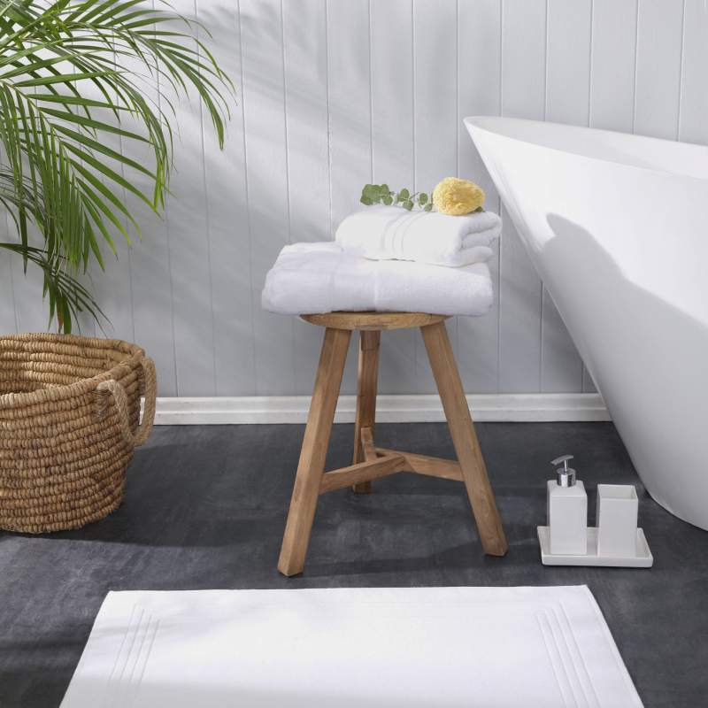 Karaca Home Aqausoft 100% Cotton Bath Towel 85 cm x 150 cm White Karaca Home Aqausoft 100% Cotton Bath Towel 85 cm x 150 cm White