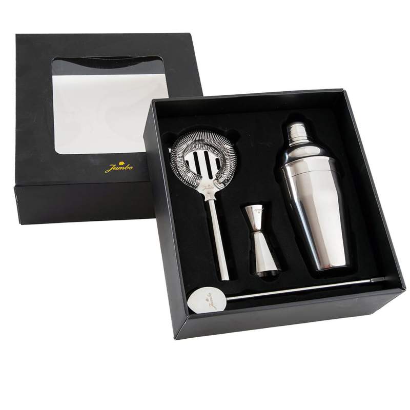 Jumbo Glory 8 Steel Shaker Set of 4