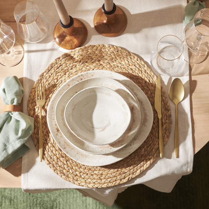 Emsan Creamy 24-Piece Dinnerware Set for 6 Persons