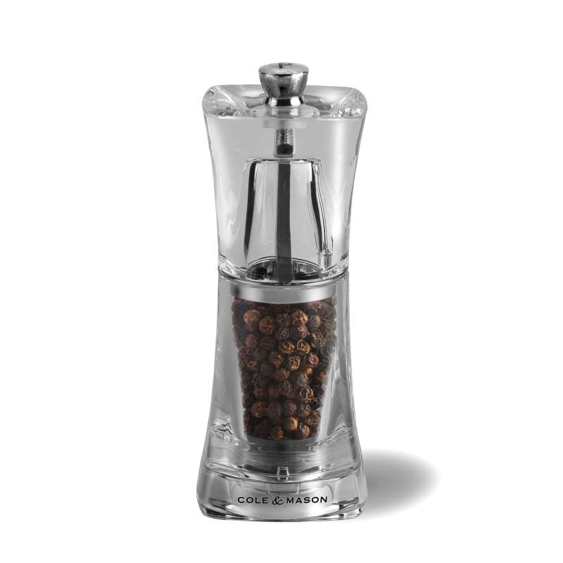 Cole And Mason Crystal Pepper Mill 125 mm