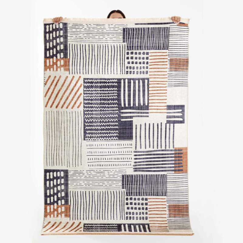 Cashmere Carpet Decorative Art Trend New York 120x180 cm