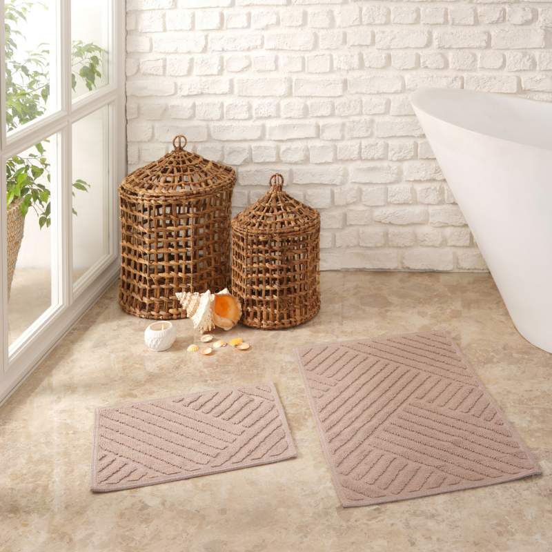 Karaca Home Kelly Line Beige Mop Set Karaca Home Kelly Line Beige Mop Set