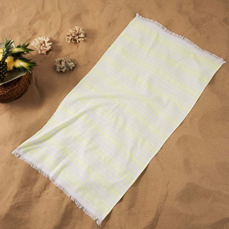 Karaca Home Pineapple 100% Cotton Peshtemal 70x140 cm Yellow