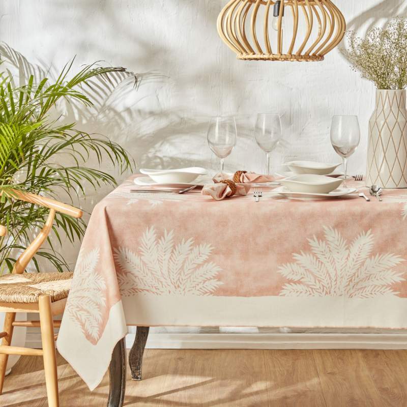Karaca Home Juno Table Cloth 145x220 cm Powder