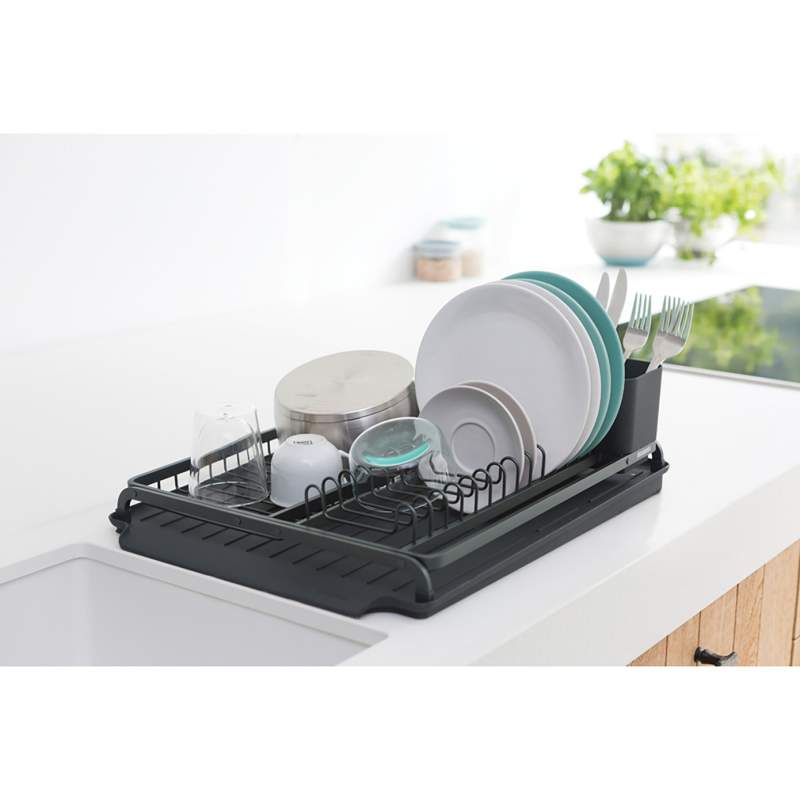 Brabantia 006-01-Dark Gray Large Dish Rack
