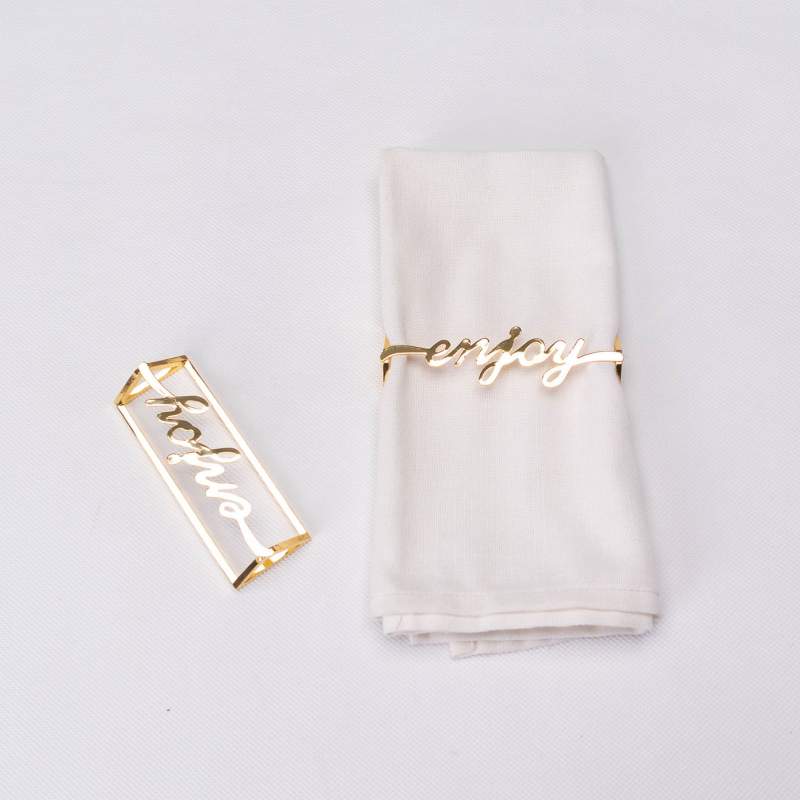 Karaca Home Enjoy 2 Pcs Napkin Ring