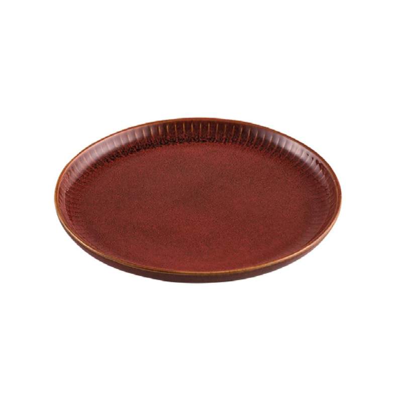 Jumbo Efes Red Flat Plate 28 cm