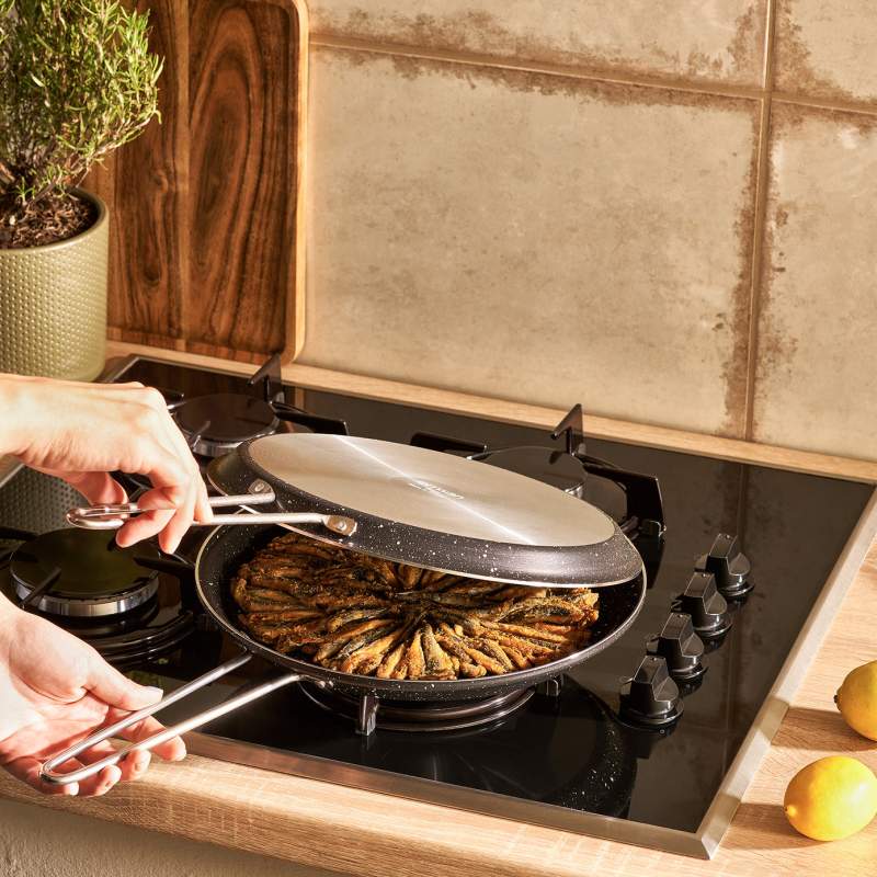 Emsan Nova Double Sided Fish and Pastry Pan 28 cm