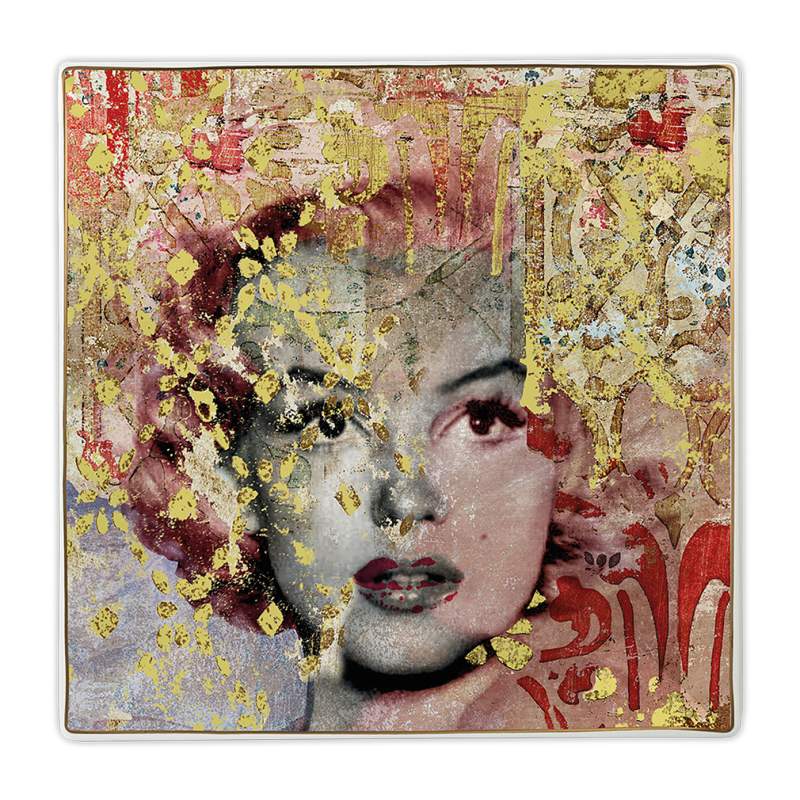 Baci Milano Memories Tray 22x22 cm Marilyn