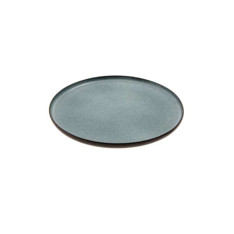 Jumbo Twin Blue Flat Plate 16 cm