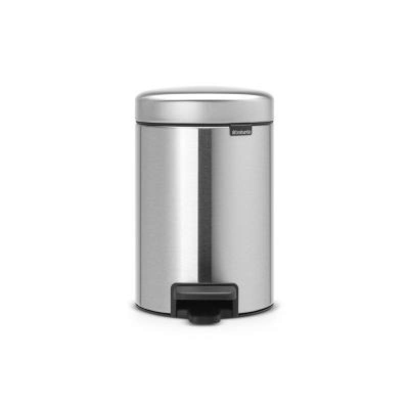 Brabantia Newicon 3 lt Matt Steel Pedal Trash Bin